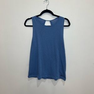 Size large Nike blue women’s workout tank top summer tank top